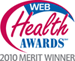2010 Web Health Awards Merit Winner