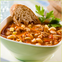 Bean and Pasta Soup