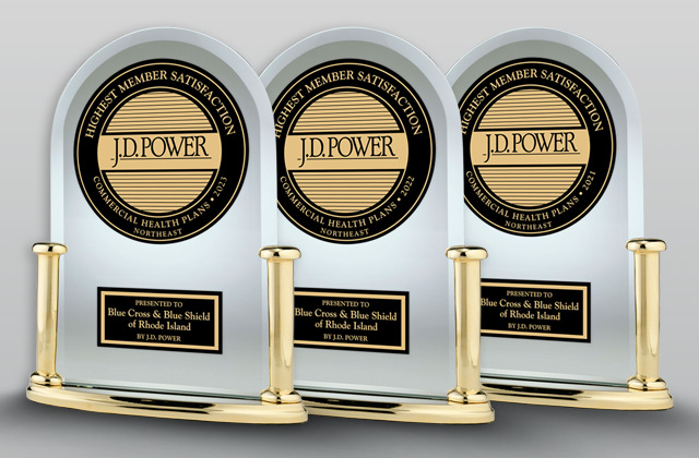 Photo of J.D. Power trophies