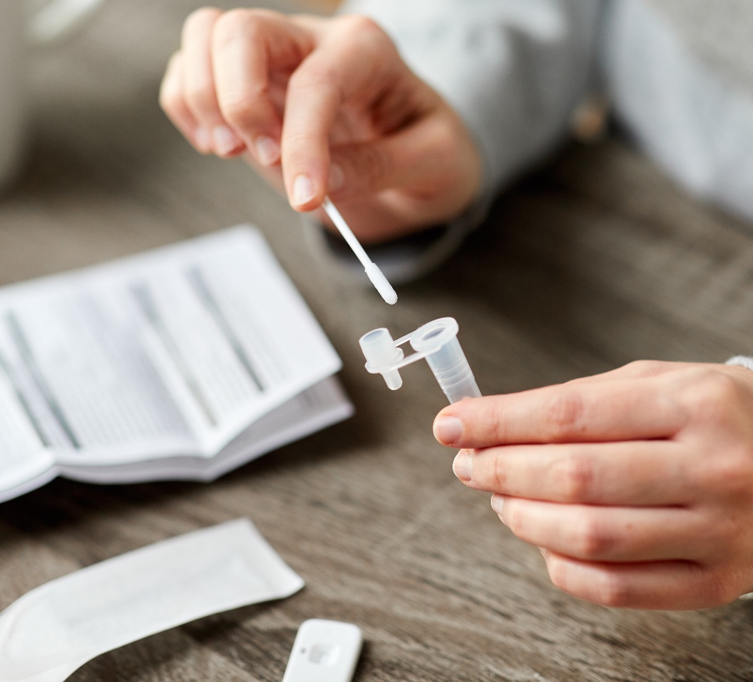 Image of covid home test