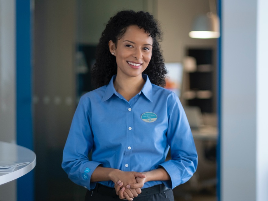BCBSRI associate at Your Blue Store