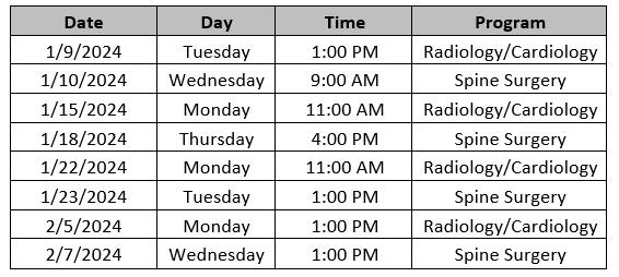 A table with time and dateDescription automatically generated