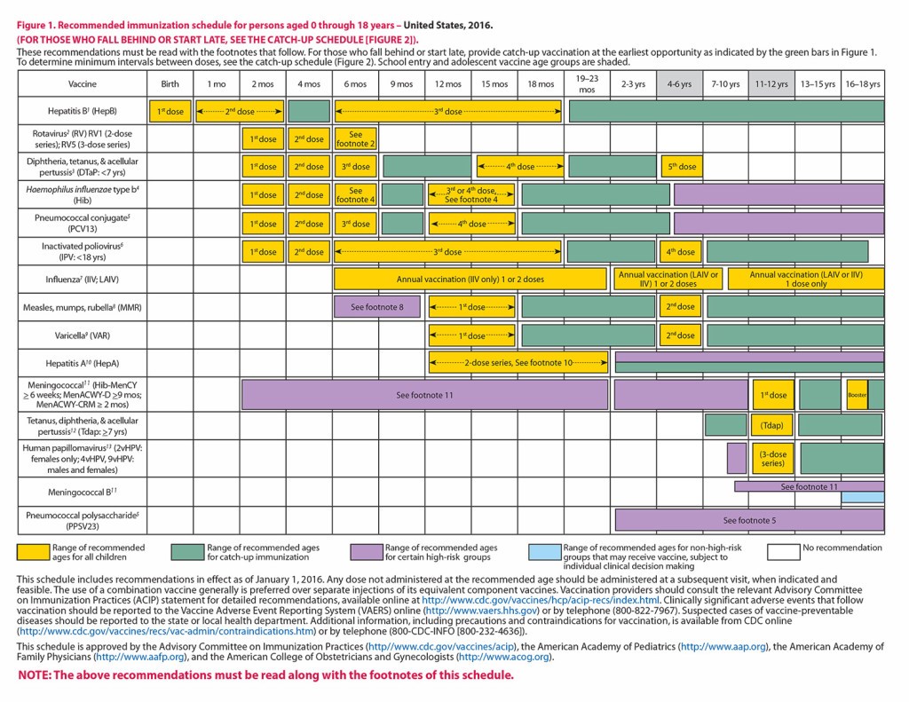 Immunization Schedule