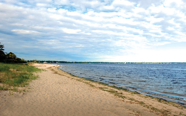 Photo of the beach and ocean