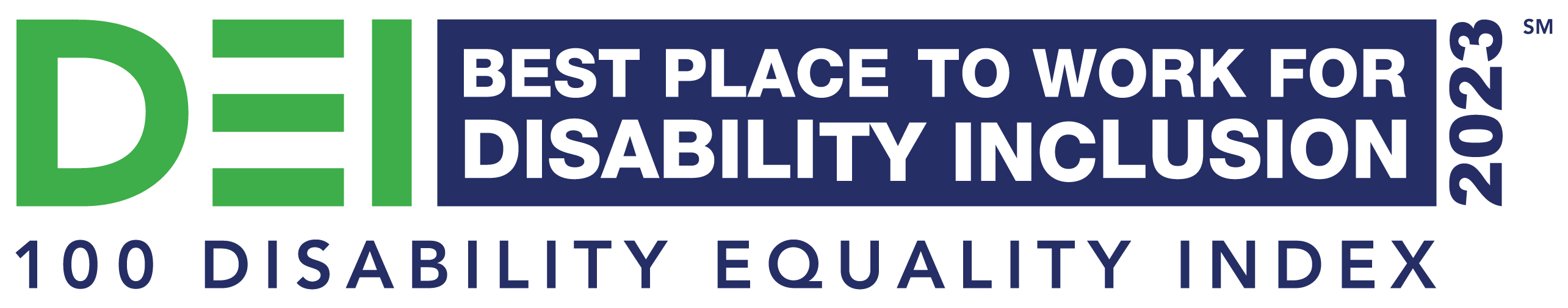 Best Place to Work for Disability Inclusion 2023 logo