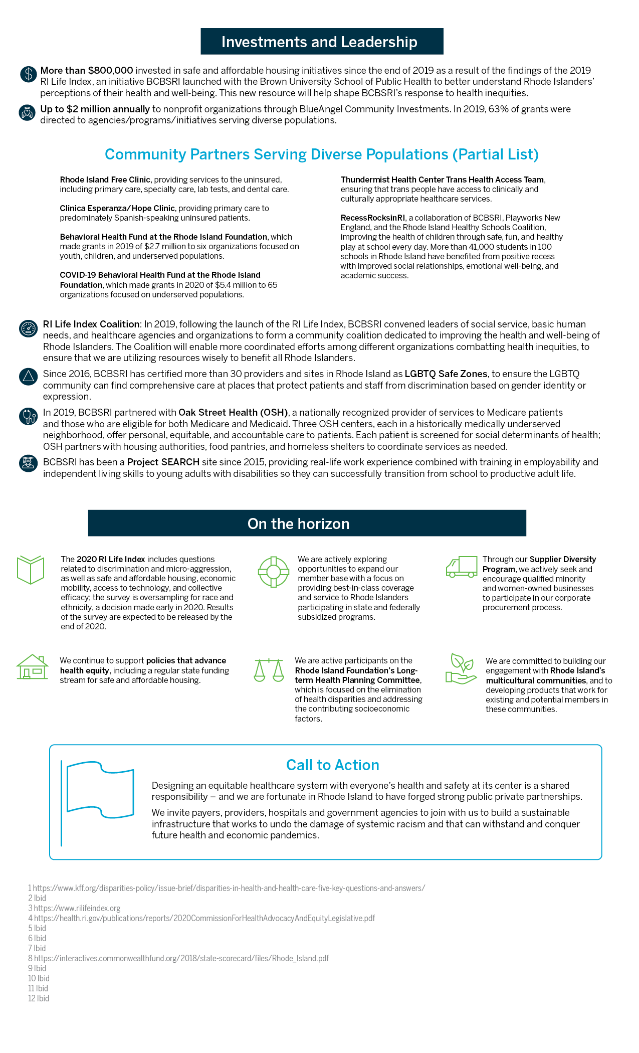 Healthcare by the Numbers: Health Equity Page 2