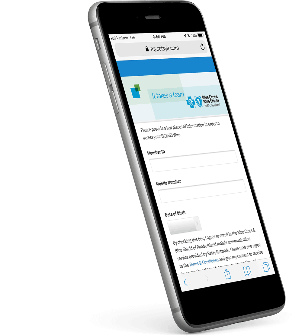 Sign up for mobile messages