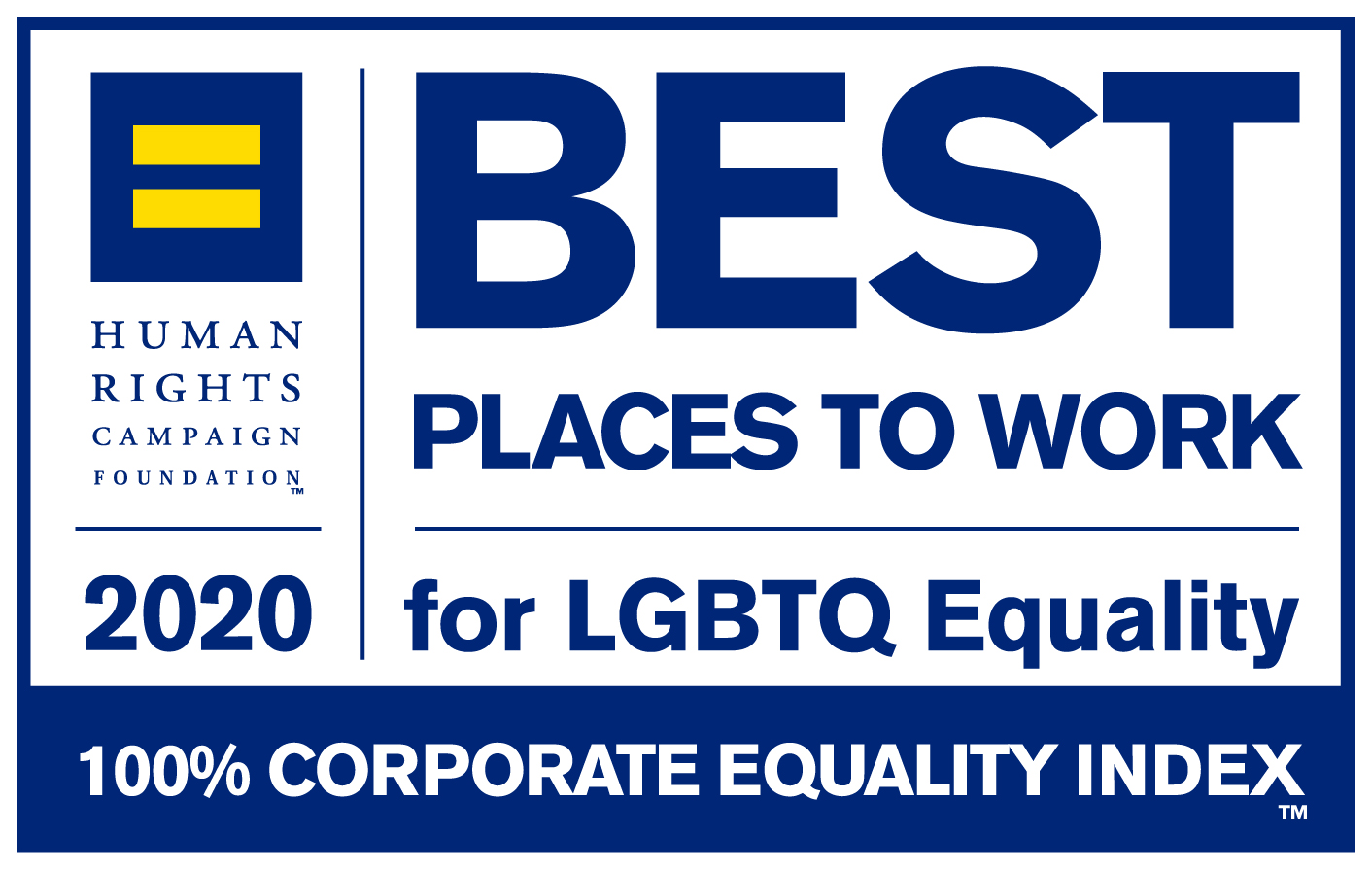 100 on Corporate Equality Index