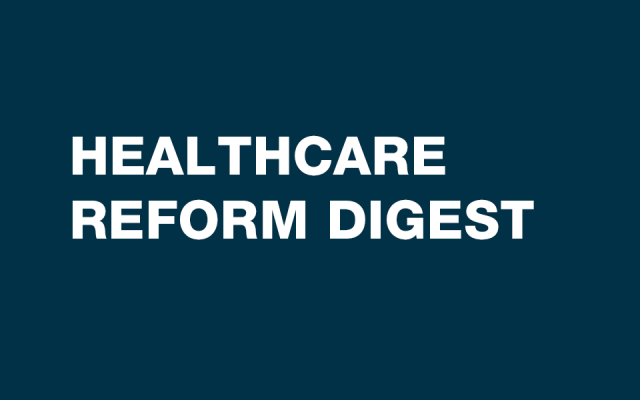 Healthcare Reform Digest: Omnibus Appropriations Act 2023