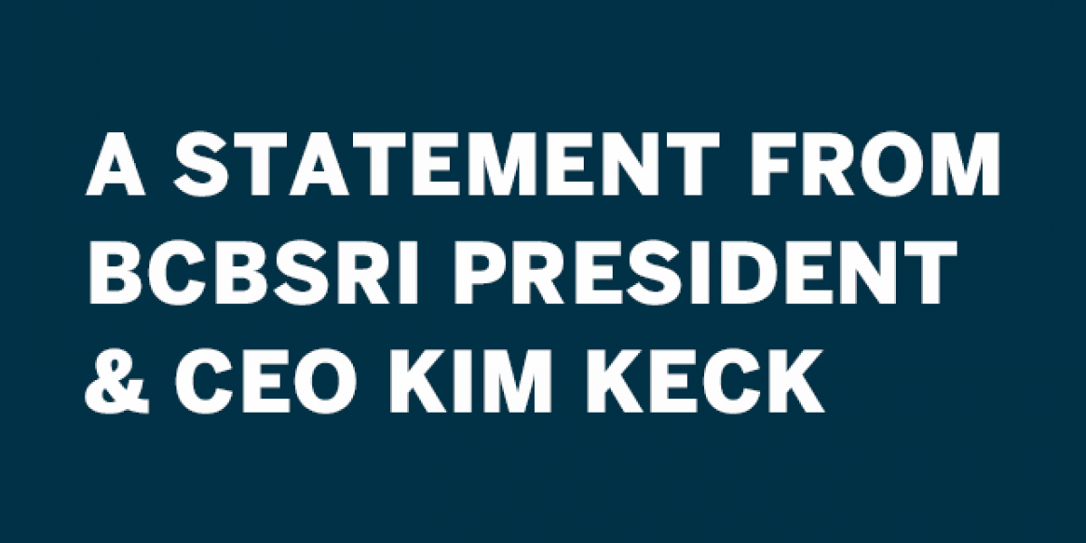 A statement from Kim Keck