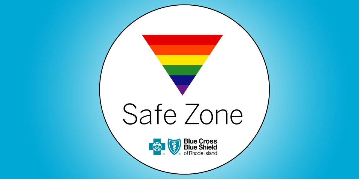 BCBSRI LGBTQ Safe Zone program logo
