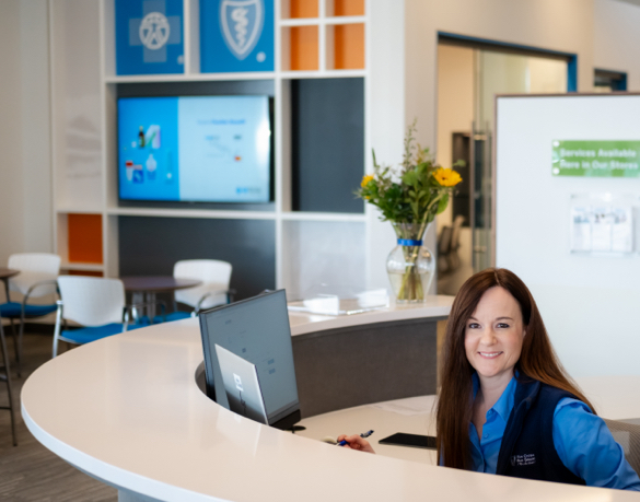 BCBSRI associate at Your Blue Store