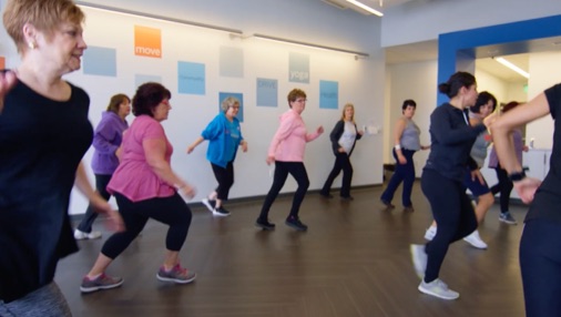 Your Blue Store Zumba class